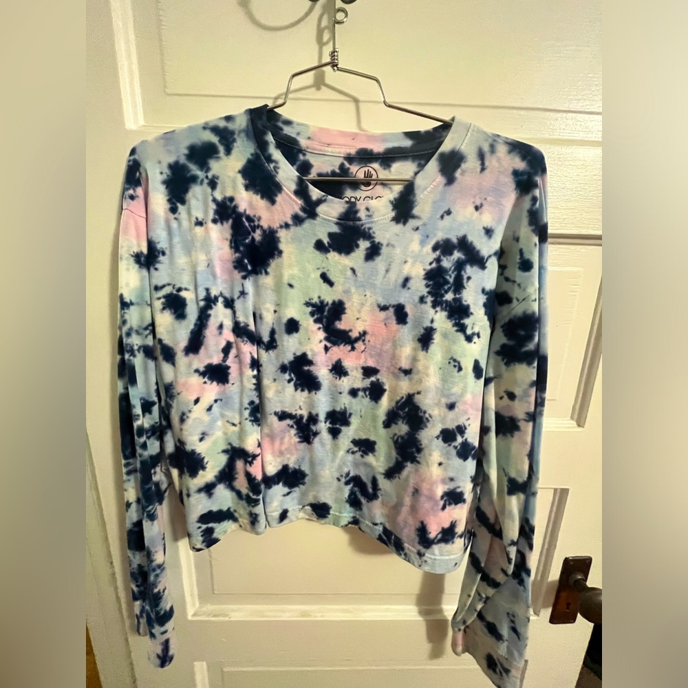 BodyGlow tie dyed crop